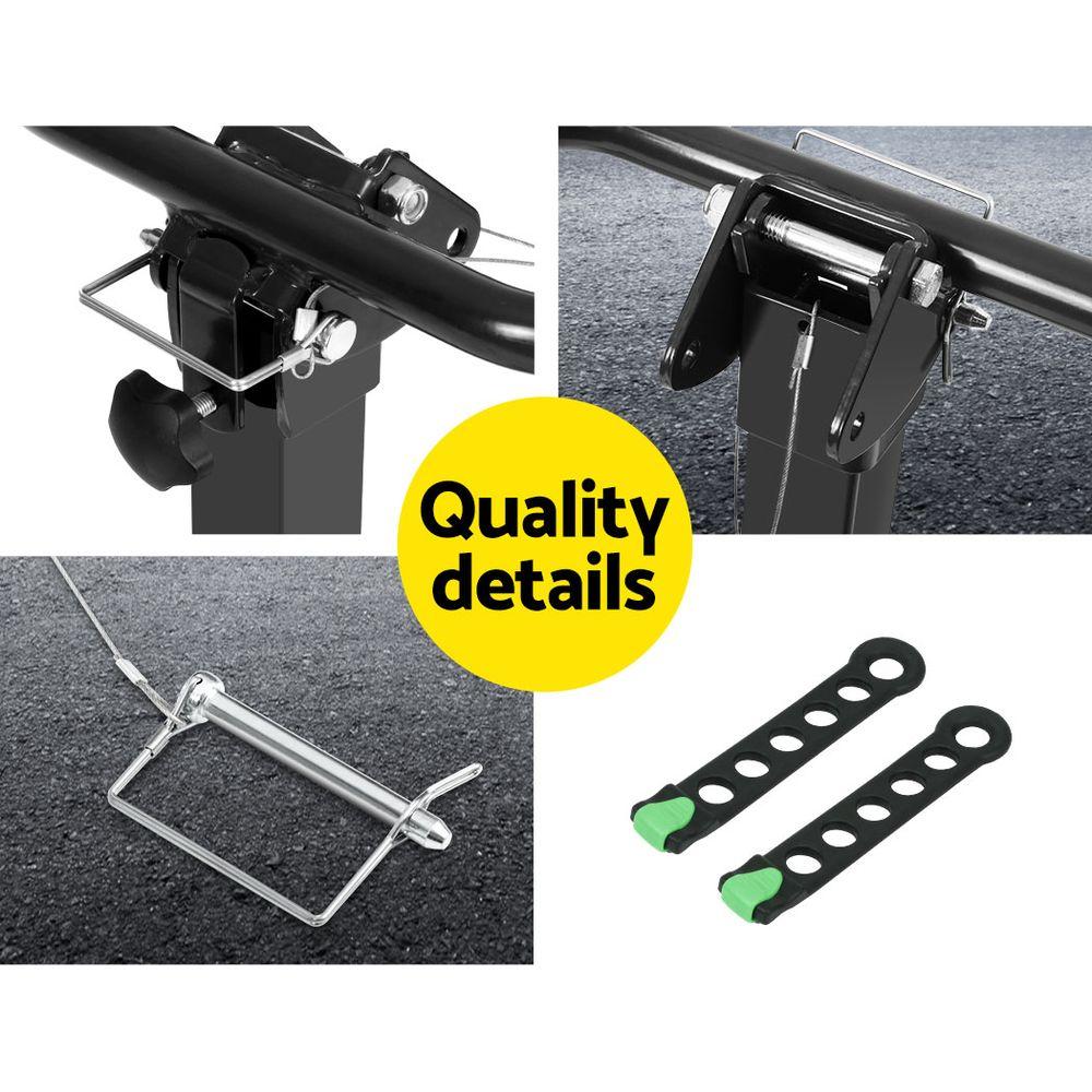 Giantz Bike Carrier 4 Bicycle Car Rear Rack Hitch Mount 2