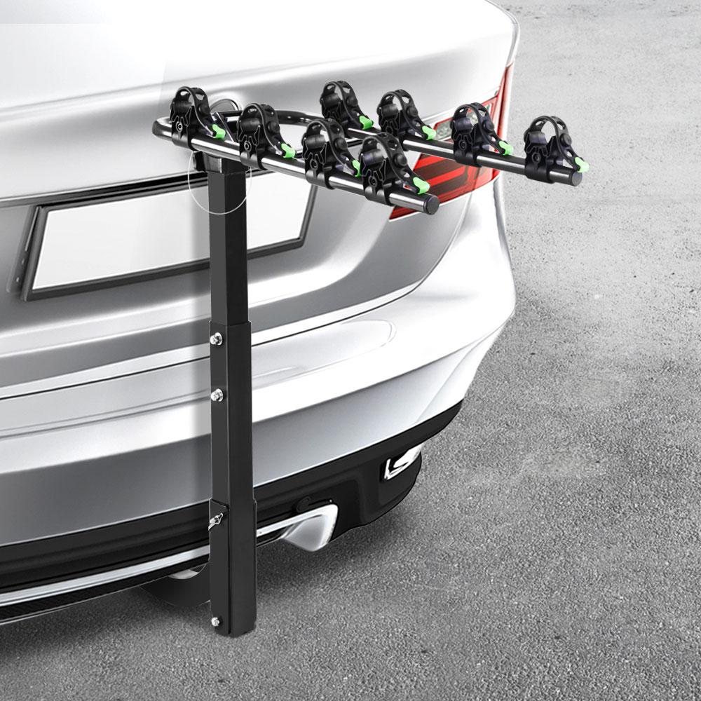 Giantz Bike Carrier 4 Bicycle Car Rear Rack Hitch Mount 2