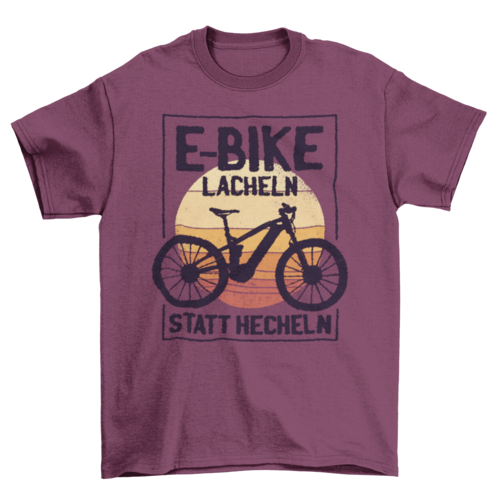 E-bike Funny Quote T-shirt