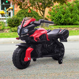 AOSOM Kids Electric Motorcycle Ride-On Toy Battery Powered