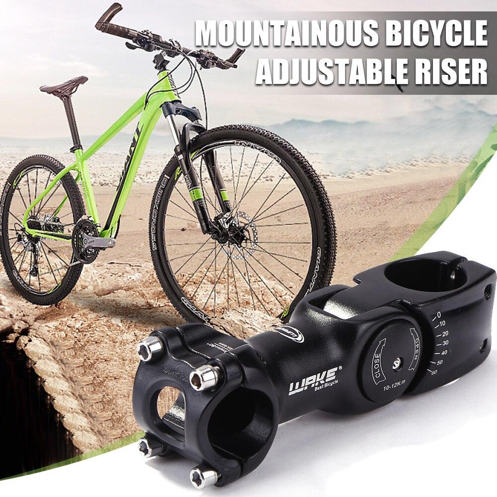 Aluminum Alloy Bike Handlebar Stem Riser Stem Adapter Portable