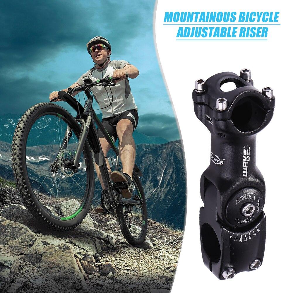 Aluminum Alloy Bike Handlebar Stem Riser Stem Adapter Portable