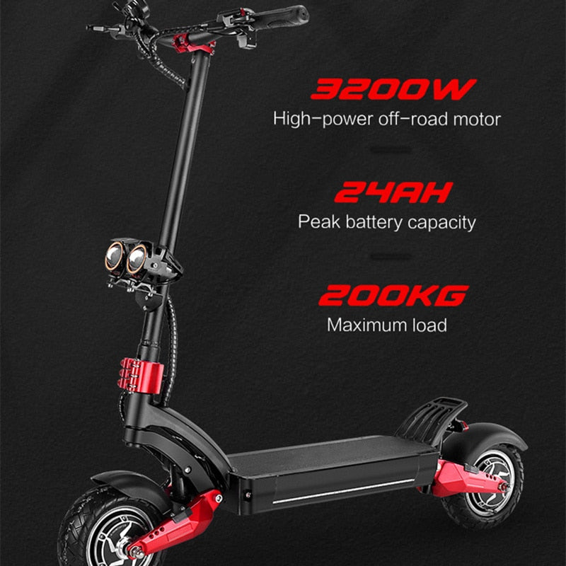 2-wheel Scooter Drive off-road