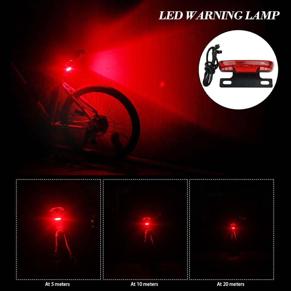 Cycling LED Warning Lamp