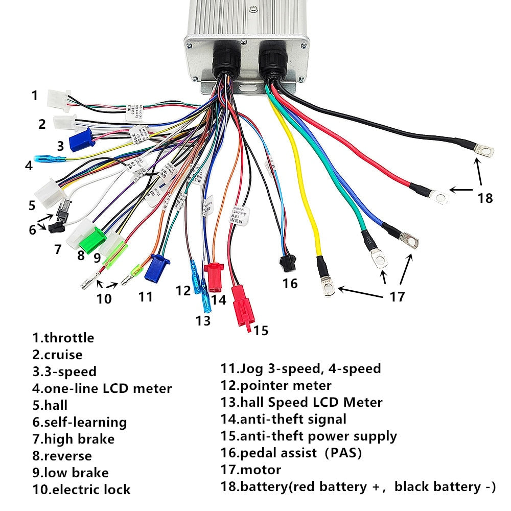 Dual-model Brushless Motor Controller 45A